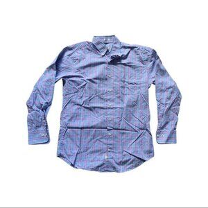 Peter Millar Medium Multi Color Plaid Button Front Casual Shirt